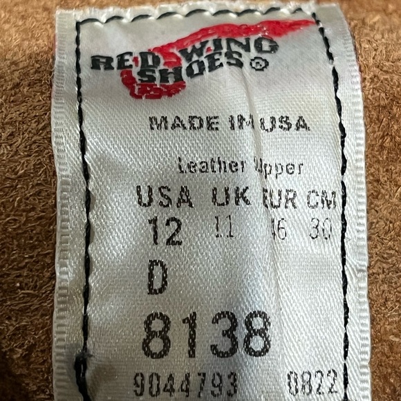 Like-New Red Wing Heritage Classic Moc Boots in Briar Oil Slick Leather - 8138 - Picture 7 of 8